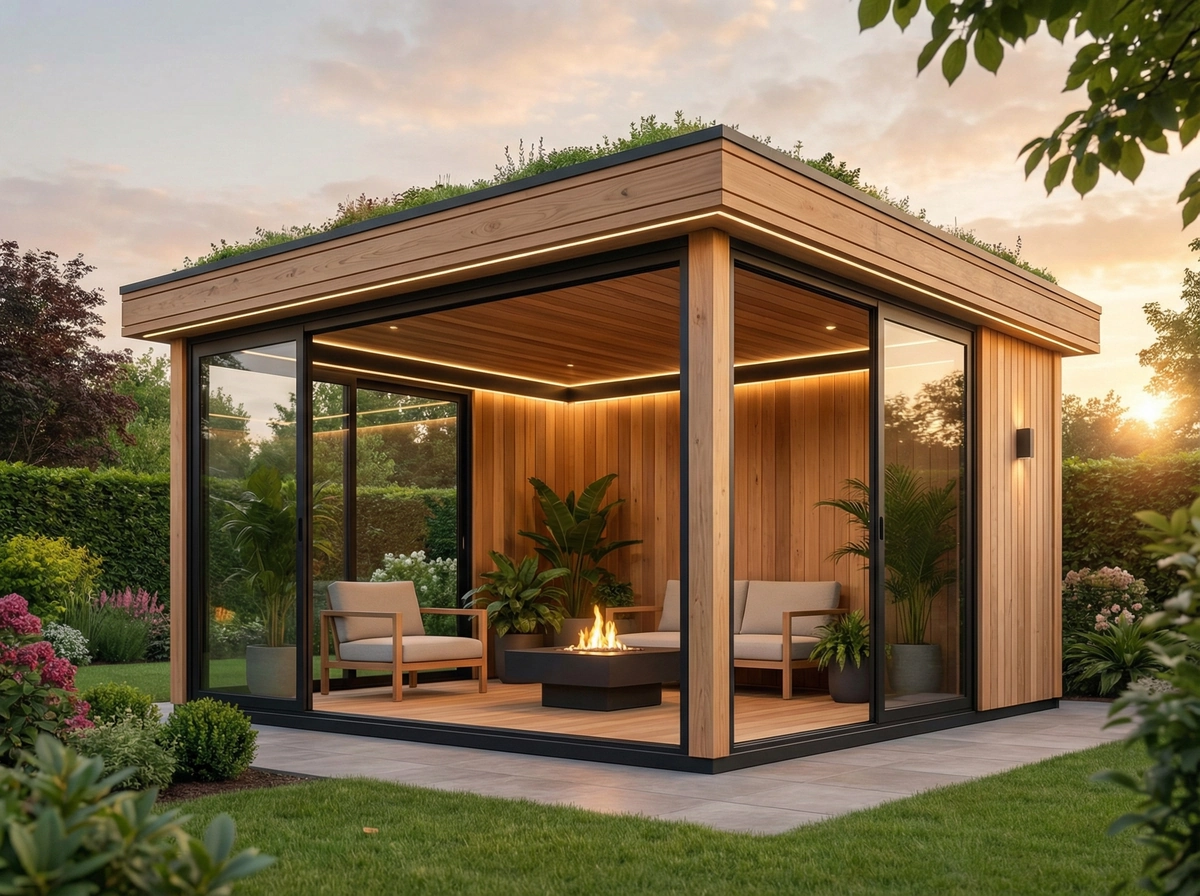 Altana ogrodowa drewniana: trendy 2026 roku